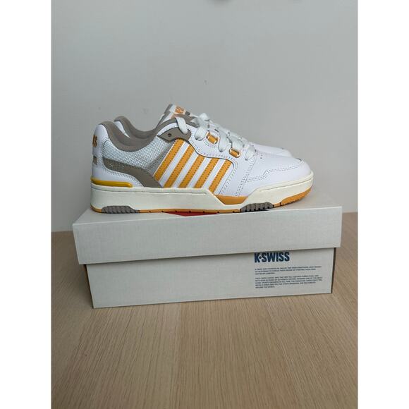 K-SWISS Si-18 International White Sneaker Size 8M - NEW - Picture 1 of 8